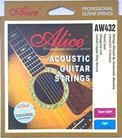 Dây đàn guitar acoustic Alice AW432