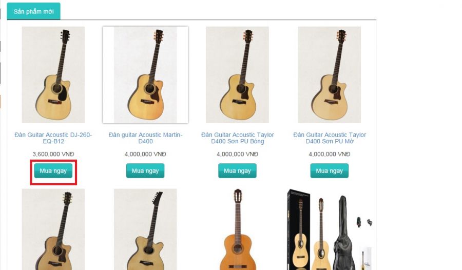Phương thức thanh toán khi mua đàn guitar tại shop Duy-Guitar